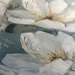 Floral 636 Canvas Art 60 x 40 cm / Black