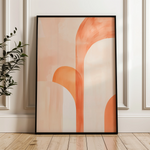 Abstract 637 Canvas Art 60 x 40 cm / Black