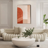 Abstract 639 Canvas Art 60 x 40 cm / Black