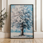 Floral 641 Canvas Art 60 x 40 cm / Black