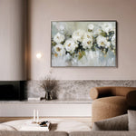 Floral 643 Canvas Art 60 x 40 cm / Black