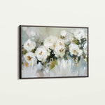 Floral 643 Canvas Art 60 x 40 cm / Black