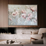 Floral 644 Canvas Art 60 x 40 cm / Black