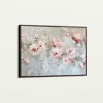 Floral 644 Canvas Art 60 x 40 cm / Black
