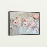 Floral 644 Canvas Art 60 x 40 cm / Black