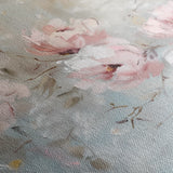 Floral 644 Canvas Art 60 x 40 cm / Black