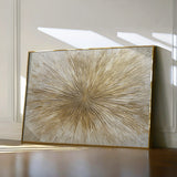 Abstract 648 Canvas Art 60 x 40 cm / Black