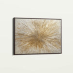 Abstract 648 Canvas Art 60 x 40 cm / Black
