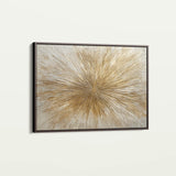 Abstract 648 Canvas Art 60 x 40 cm / Black