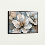 Floral 648 Canvas Art 60 x 40 cm / Black