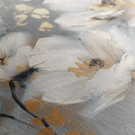 Floral 651 Canvas Art 60 x 40 cm / Black