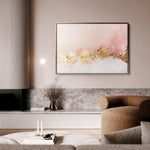 Abstract 656 Canvas Art 60 x 40 cm / Black