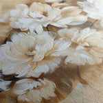 Floral 658 Canvas Art 60 x 40 cm / Black