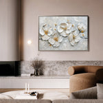 Floral 659 Canvas Art 60 x 40 cm / Black
