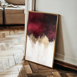 Abstract 660 Canvas Art 60 x 40 cm / Black