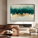 Abstract 664 Canvas Art 60 x 40 cm / Black