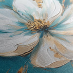 Floral 664 Canvas Art 60 x 40 cm / Black