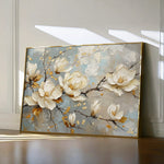 Floral 666 Canvas Art 60 x 40 cm / Black
