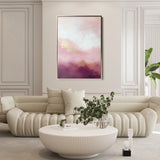 Abstract 667 Canvas Art 60 x 40 cm / Black