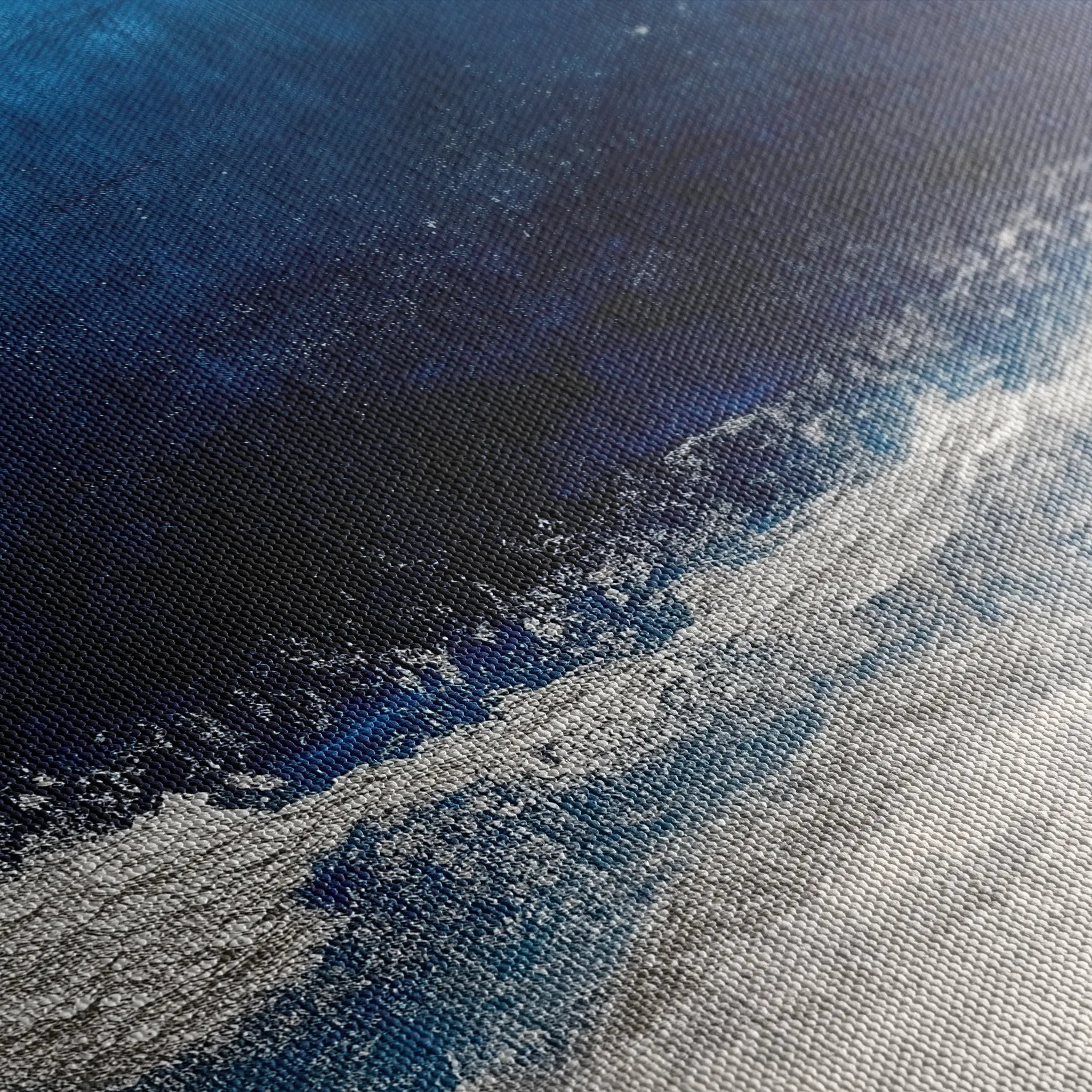 Abstract 668 Canvas Art 60 x 40 cm / Black