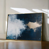 Abstract 669 Canvas Art 60 x 40 cm / Black
