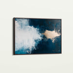 Abstract 669 Canvas Art 60 x 40 cm / Black