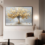 Floral 669 Canvas Art 60 x 40 cm / Black
