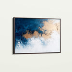 Abstract 671 Canvas Art 60 x 40 cm / Black