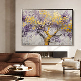 Floral 671 Canvas Art 60 x 40 cm / Black