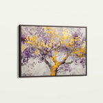 Floral 671 Canvas Art 60 x 40 cm / Black