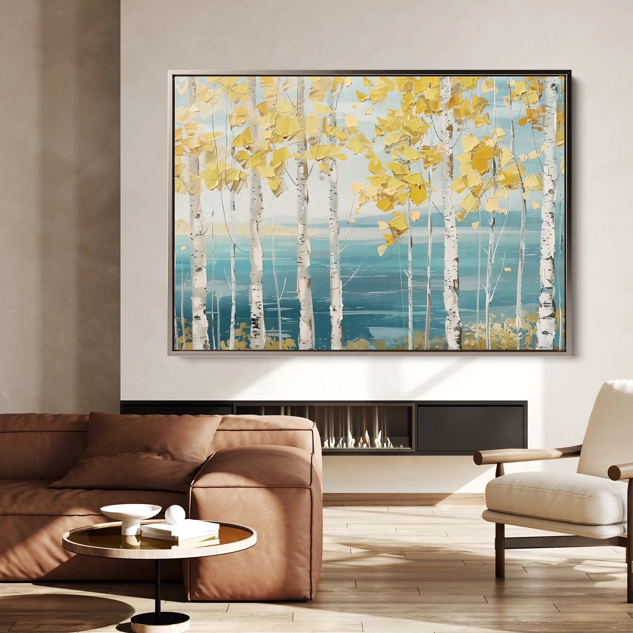 Floral 674 Canvas Art 60 x 40 cm / Black
