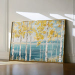 Floral 674 Canvas Art 60 x 40 cm / Black