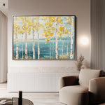 Floral 674 Canvas Art 60 x 40 cm / Black
