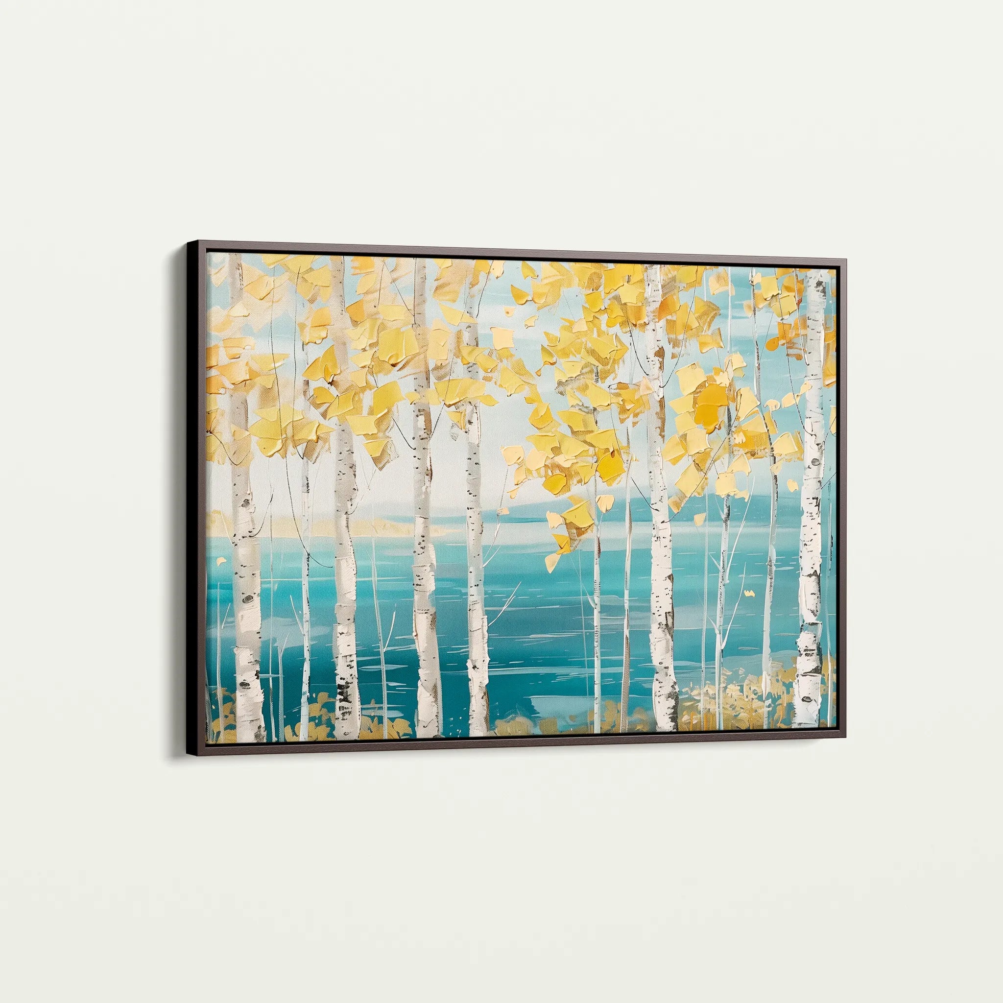 Floral 674 Canvas Art 60 x 40 cm / Black