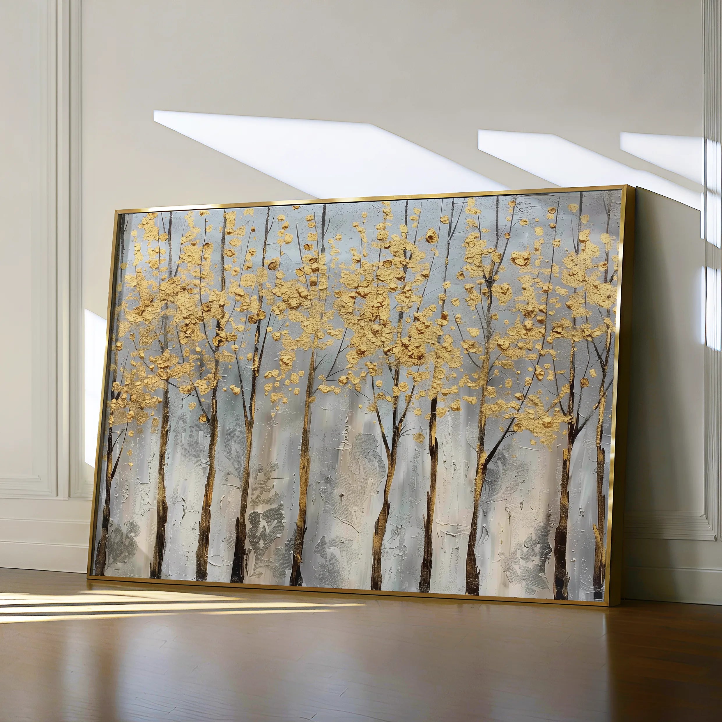 Floral 677 Canvas Art 60 x 40 cm / Black