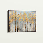 Floral 677 Canvas Art 60 x 40 cm / Black