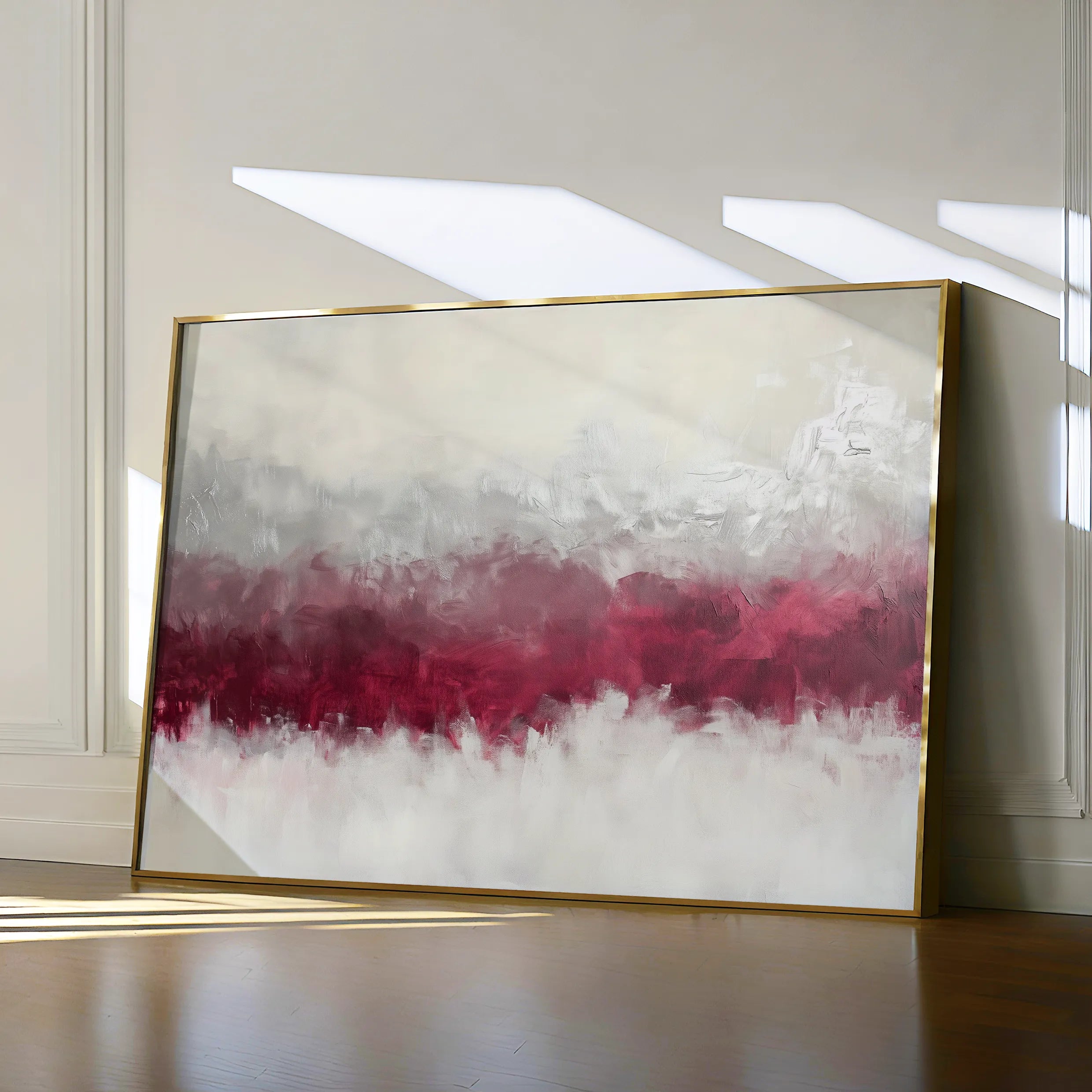 Abstract 681 Canvas Art 60 x 40 cm / Black