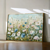 Floral 682 Canvas Art 60 x 40 cm / Black