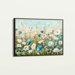 Floral 682 Canvas Art 60 x 40 cm / Black