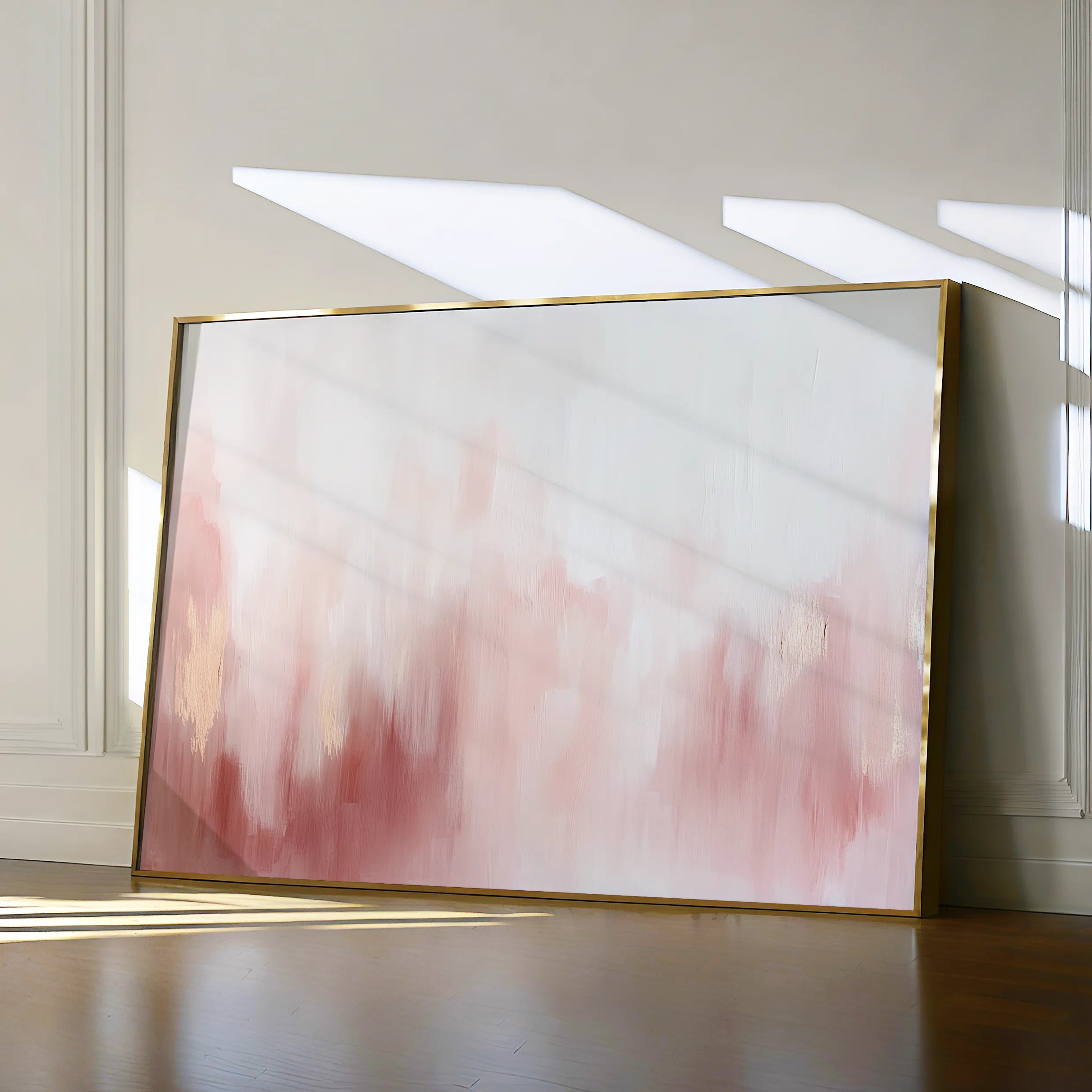 Abstract 684 Canvas Art 60 x 40 cm / Black