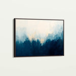 Abstract 685 Canvas Art 60 x 40 cm / Black