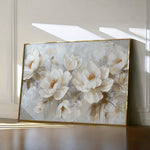Floral 686 Canvas Art 60 x 40 cm / Black