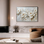 Floral 686 Canvas Art 60 x 40 cm / Black