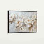 Floral 686 Canvas Art 60 x 40 cm / Black