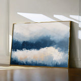 Abstract 688 Canvas Art 60 x 40 cm / Black