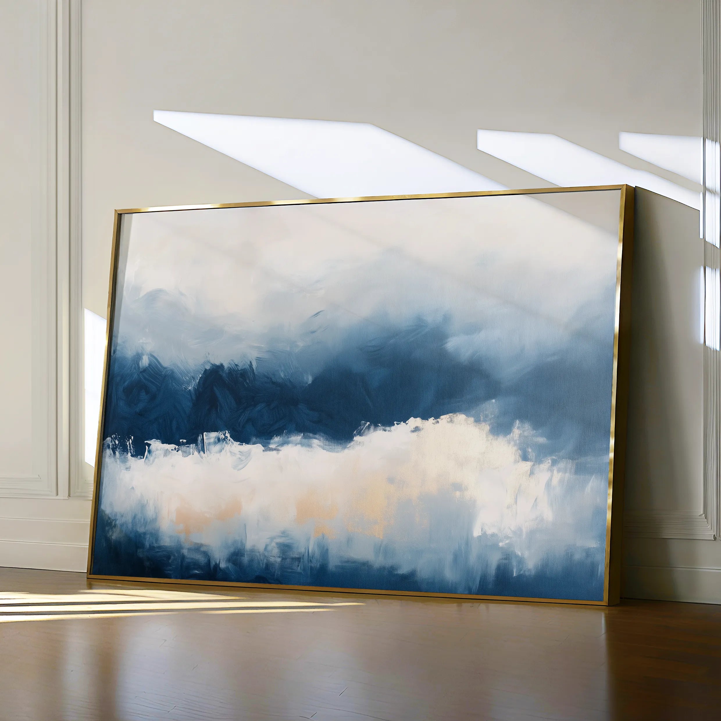 Abstract 688 Canvas Art 60 x 40 cm / Black