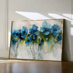 Floral 690 Canvas Art 60 x 40 cm / Black