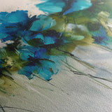 Floral 690 Canvas Art 60 x 40 cm / Black
