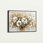 Floral 691 Canvas Art 60 x 40 cm / Black