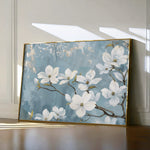 Floral 692 Canvas Art 60 x 40 cm / Black